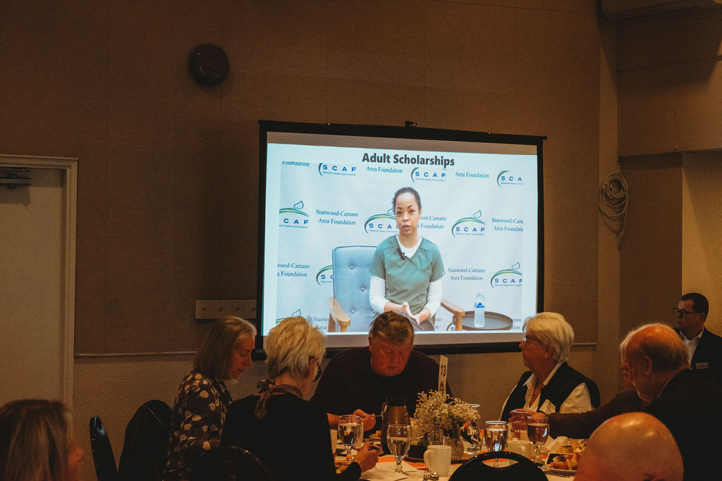 Danielle Felzer is on a video Screen